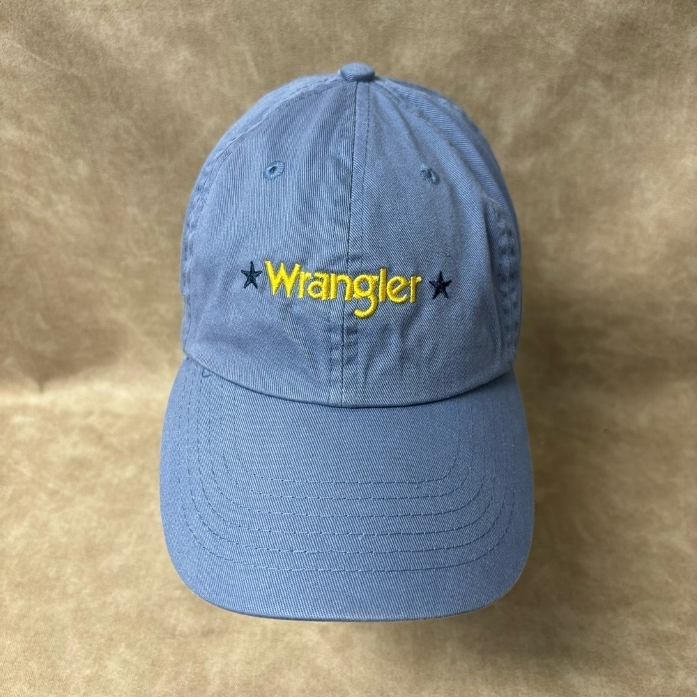 Wrangler Western Cowboy Wear) Signed Baseball Cap Hat Adj. Adult Size